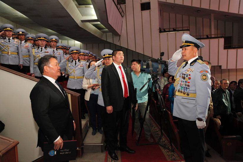 Соёлын Төв Өргөөний тайзнаа “Төрийн тусгай хамгаалалтын газрын 80 жил” 